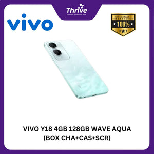 VIVO Y18 4GB 128GB WAVE AQUA (BOX CHA+CAS+SCR)