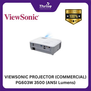 VIEWSONIC PROJECTOR (COMMERCIAL) PG603W 3500 (ANSI Lumens)