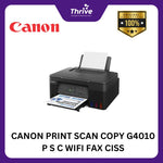 Load image into Gallery viewer, CANON PRINT SCAN COPY G4010 P S C WIFI FAX CISS
