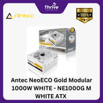 Load image into Gallery viewer, Antec NeoECO Gold Modular 1000W WHITE - NE1000G M WHITE ATX 3.0 - PCIe 5.0 Ready - 80+ Gold Certified - Full Modular - 10 Years Warranty
