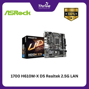 1700 H610M-X D5 Realtek 2.5G LAN