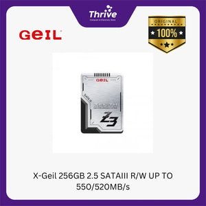 X-Geil 256GB 2.5 SATAIII R/W UP TO 550/520MB/s