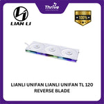 Load image into Gallery viewer, LIANLI UNIFAN LIANLI UNIFAN TL 120 REVERSE BLADE &amp; NON REVERSE BLADE : TL 120 SINGLE PACK BLACK &amp; WHITE
