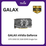Load image into Gallery viewer, GALAX nVidia Geforce GTX 1050 OC 2GB DDR5 Single Fan