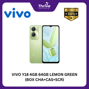 VIVO Y18 4GB 64GB LEMON GREEN (BOX CHA+CAS+SCR)