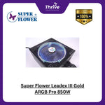 Load image into Gallery viewer, Super Flower Leadex III Gold ARGB Pro 850W - SF-850F14RG V2.0 - 80 PLUS GOLD - Full Modular - 10 Years
