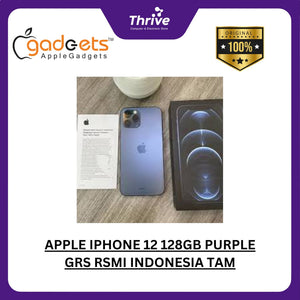 APPLE IPHONE 12 128GB PURPLE GRS RSMI INDONESIA TAM