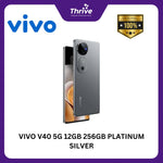 Load image into Gallery viewer, VIVO V40 5G 12GB 256GB PLATINUM SILVER
