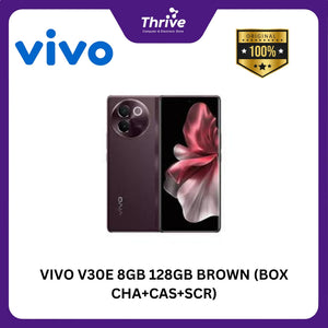 VIVO V30E 8GB 128GB BROWN (BOX CHA+CAS+SCR)