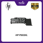 Load image into Gallery viewer, HP PS03XL Genuine Battery – 11.55V, Durable Power for HP Laptops