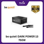 Load image into Gallery viewer, be quiet! DARK POWER 13 750W - Fully Modular - ATX 3.0 PCIe 5.0 - 80+ Titanium Certified - 10 Years Warranty - Number 1 PSU in Germany
