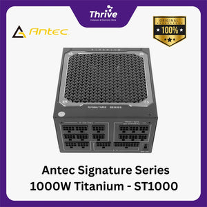 Antec Signature Series 1000W Titanium - ST1000 Titanium - 80+ Titanium Certified - Fully Modular - 10 Years Warranty Replacement