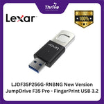 Load image into Gallery viewer, LJDF35P256G-RNBNG New Version JumpDrive F35 Pro - FingerPrint USB 3.2.