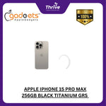 Load image into Gallery viewer, APPLE IPHONE 15 PRO MAX 256GB BLACK TITANIUM GRS RSMI INDONESIA GDN
