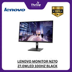 Load image into Gallery viewer, LENOVO MONITOR N27Q 27.0WLED 100HZ BLACK
