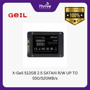 X-Geil 512GB 2.5 SATAIII R/W UP TO 550/520MB/s