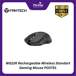WG12R Rechargeable Wireless Standart Gaming Mouse POSTEL