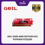 Load image into Gallery viewer, GEIL DDR4 AMD EDITION EVO POTENZA PC21330 2666MHz Dual Channel 32GB (2x16GB) 19-19-19-43 GAPB432GB2666C19DC
