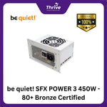 Load image into Gallery viewer, be quiet! SFX POWER 3 450W - 80+ Bronze Certified - 3 Years Warranty - Number 1 PSU in Germany
