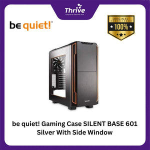 be quiet! Gaming Case SILENT BASE 601 Silver With Side Window