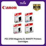 Load image into Gallery viewer, PGI-2700 Magenta XL MAXIFY Printers Cartridges
