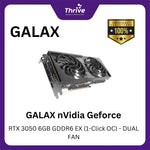 Load image into Gallery viewer, GALAX nVidia GeForce RTX 3050 6GB GDDR6 EX (1-Click OC) - DUAL FAN