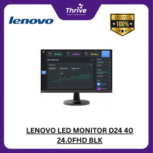 LENOVO LED MONITOR D24 40 24.0FHD BLK