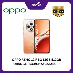 OPPO RENO 12 F 5G 12GB 512GB ORANGE (BOX:CHA+CAS+SCR)