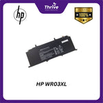 Load image into Gallery viewer, HP WR03XL Genuine Li-ion Battery – 11.55V, Long-Lasting Performance