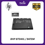 Load image into Gallery viewer, HP BT04XL / 9470M Original Laptop Battery – 14.8V, High Capacity