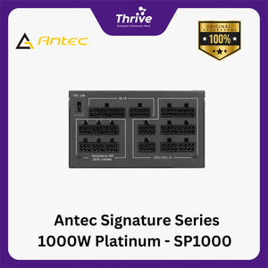 Antec Signature Series 1000W Platinum - SP1000 Platinum - 80+ Platinum Certified - Fully Modular - 10 Years Warranty Replacement