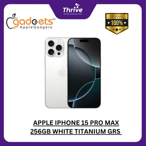 APPLE IPHONE 15 PRO MAX 256GB WHITE TITANIUM GRS RSMI INDONESIA DIGIMAP