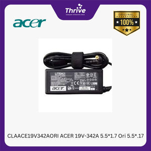 CLAACE19V342AORI ACER 19V-342A 5.5*1.7 Ori 5.5*.17