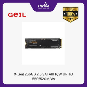 X-Geil 256GB 2.5 SATAIII R/W UP TO 550/520MB/s