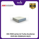 Load image into Gallery viewer, iDS-7200 series 1U Turbo AcuSense DVR iDS-7208HUHI-M1/S (Turbo HD X) 2nd Gen AcuSense