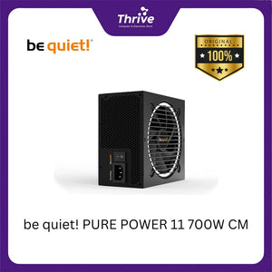 be quiet! PURE POWER 11 700W CM - Modular - 80+ Gold Certified - 5 Years Warranty - Number 1 PSU in Germany