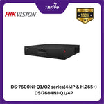 Load image into Gallery viewer, DS-7600NI-Q1/Q2 series(4MP &amp; H.265+) DS-7604NI-Q1/4P
