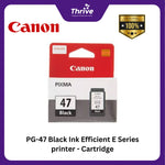 Load image into Gallery viewer, PG-47 Black Ink Efficient E Series printer - Cartridge
