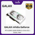 Load image into Gallery viewer, GALAX nVidia Geforce RTX 3060 12GB DDR6 (1-Click OC) - DUAL FAN -