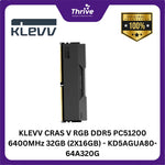Load image into Gallery viewer, KLEVV CRAS V RGB DDR5 PC51200 6400MHz 48GB (2X24GB) - KD5KGUD80-64A320G