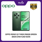 Load image into Gallery viewer, OPPO RENO 12 F 8GB 256GB GREEN (BOX:CHA+CAS+SCR)