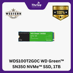 Load image into Gallery viewer, WDS100T2G0C WD Green™ SN350 NVMe™ SSD, 1TB
