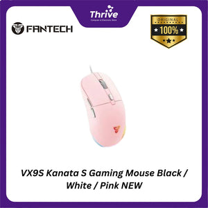 VX9S Kanata S Gaming Mouse Black / White / Pink NEW