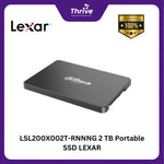 Load image into Gallery viewer, LSL200X002T-RNNNG 2 TB Portable SSD LEXAR
