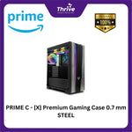 Load image into Gallery viewer, PRIME C - [X] Premium Gaming Case 0.7 mm STEEL
