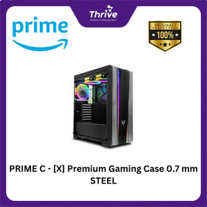 PRIME C - [X] Premium Gaming Case 0.7 mm STEEL