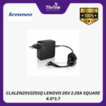 Load image into Gallery viewer, CLALEN20V225SQ LENOVO 20V 2.25A SQUARE 4.0*1.7
