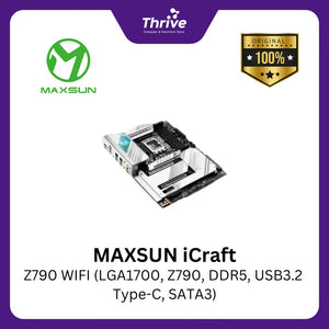 MAXSUN iCraft Z790 WIFI (LGA1700, Z790, DDR5, USB3.2 Type-C, SATA3)