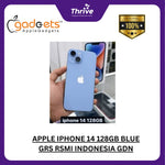 Load image into Gallery viewer, APPLE IPHONE 14 128GB BLUE GRS RSMI INDONESIA GDN
