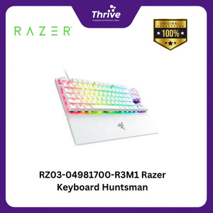 RZ03-04981700-R3M1 Razer Keyboard Huntsman V3 Pro Tenkeyless - Tenkeyless Analog Optical - White